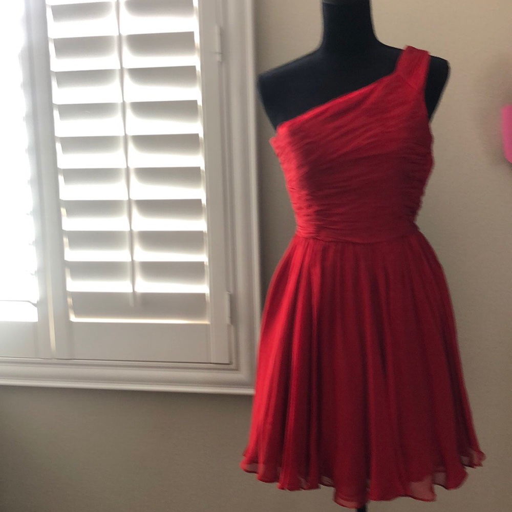 Halston Silk Cocktail Dress